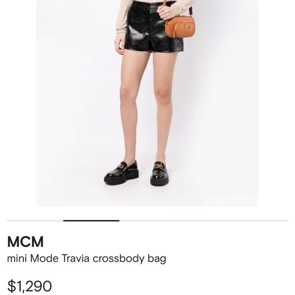 MCM mini Mode Travia Crossbody Bag - Picture 9 of 14